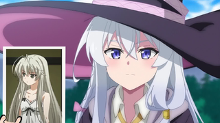 [Anime] Sora Kasugano And Elaina Look Alike