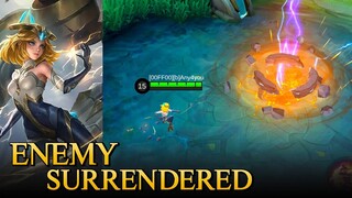 Edith can make enemies surrender🔥| Mobile Legends | MLBB Edith