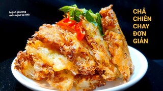 CHA CHIEN CHAY | Chả bắp cải chiên giòn giòn dai dai thơm ngon | món ngon tại nhà T819