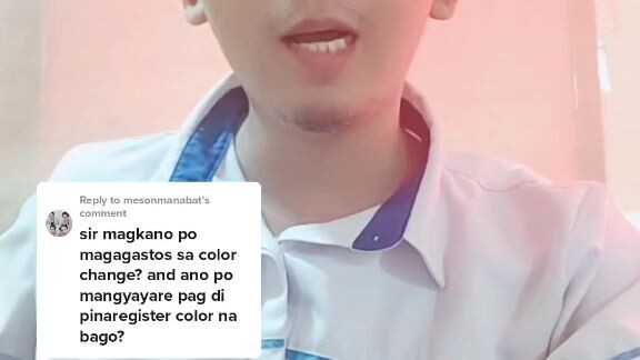 change color ng motor