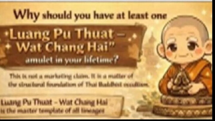 为什么必须拥有 由 Wat Chang Hai 的阿赞 Tim 亲自加持的龙婆托？ 这是来自真正收藏家的逻辑。