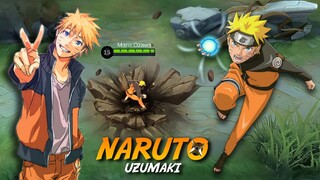 CHOU AS NARUTO UZUMAKI in Mobile Legends