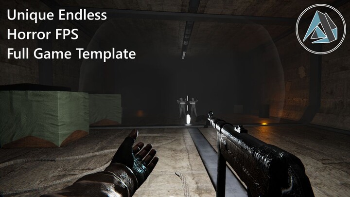 Unique Endless Horror FPS Full Game Template Showcase