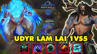 Cận cảnh sức mạnh 1vs5 của UDYR LÀM LẠI trong LMHT - Tứ Đại Á Thần | Highlight Udyr Rework