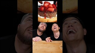 Strawberry hamburger 🍓  @albert_cancook