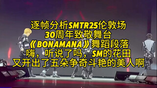 逐帧分析Smtr25伦敦场30周年致敬舞台《美人啊》舞蹈段落