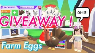 Farm Eggs In Adopt Me + Giveaway!