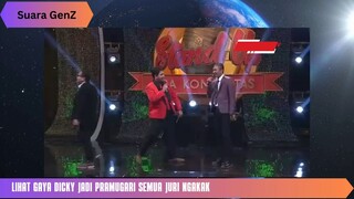 Gaya Dicky Membuat semua orang Tertawa