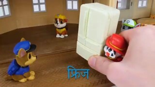 Pororo, Paw Patrol, and Peppa Pig बच्चों के लिए टॉय हाउस वीडियो - Hindi