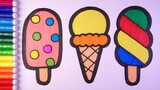 Creative Kids Art: Ice Cream Drawing & Coloring Fun!