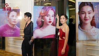 Uyển Ân, bé Quyên đẹp sắc sảo, Trâm Anh chống nạn trên thảm đỏ ra mắt phim Cái Giá Của Hạnh Phúc