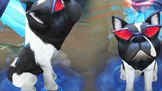 LOL Bath Brother [Eye Skin] Preview!! Red glasses bathing dog! UZI pass obtained!