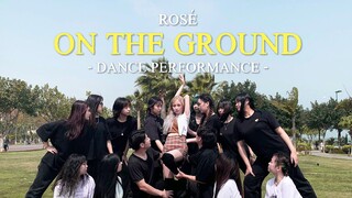全网第一翻跳｜ROSÉ《On The Ground》🌹Dance Cover In Public｜厦门海边翻跳