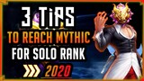 HOW TO RANK UP FASTER GUIDE | SOLO RANK TO MYTHIC (2021) - Mobile Legends