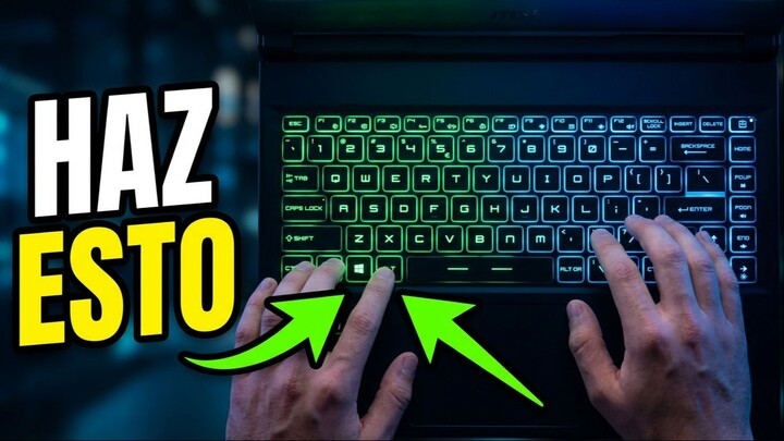 ✅ Como Activar TECLADO CON LUZ en Cualquier Laptop 💻