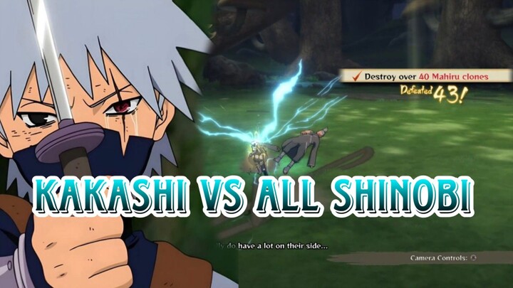 KAKASHI vs ALL  SHINOBI