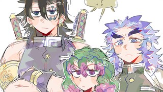 你看你又画一家三口