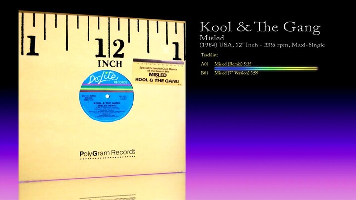 Kool & The Gang (1984) Misled [12' Inch - 33⅓ RPM - Maxi-Single]