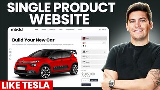How to Create a Clean, Modern One-Product Website Like Tesla Using WordPress (In 60 Minutes)