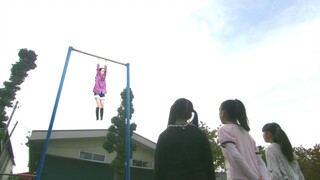 女孩玩单扛，没想到单扛竟然自己升高了数米、这下她可惨了！《噩梦小姐03》