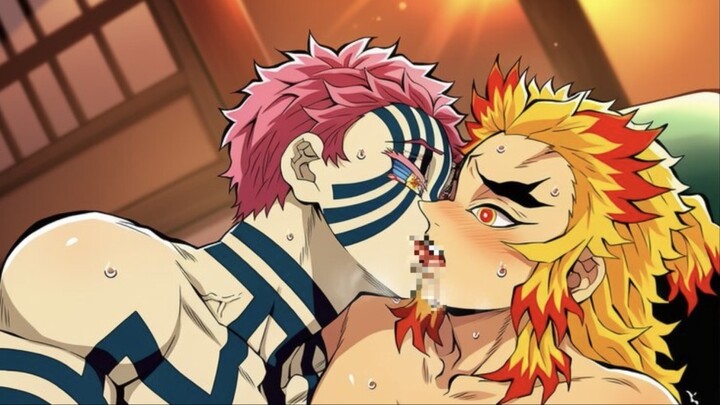 Alasan dan rengoku mainnya brutal😩🥵