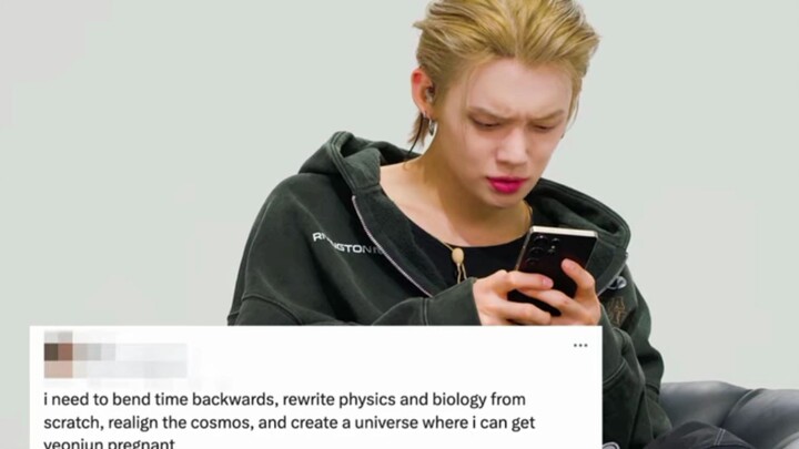 Yeonjun with thirst tweet (buzzfeed)