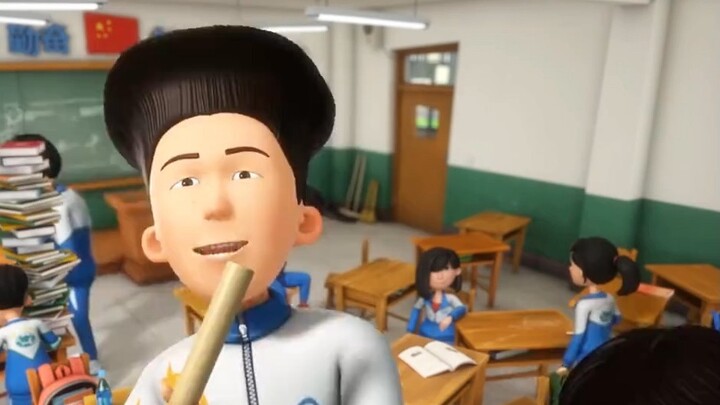 Hahaha, lý do cho kiểu tóc này đã được tìm ra rồi!