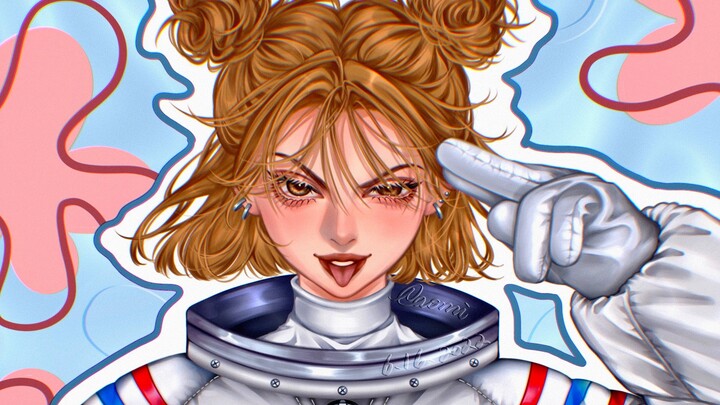 [Nhân cách hóa Sandy] Hãy đến xem chị Sandy của tôi đang đánh một con nghêu