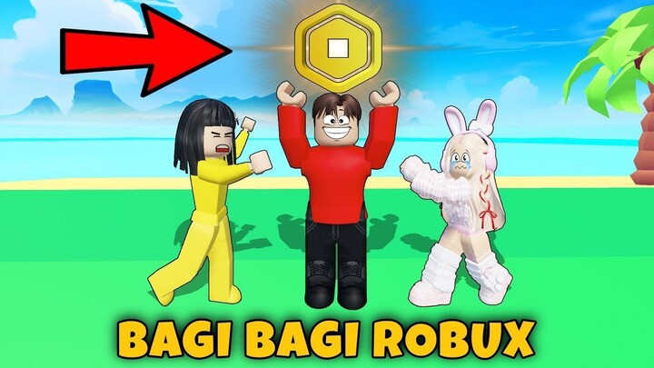 Yuta, Mio Dan Baby Celine BAGI BAGI ROBUX GRATIS Di Game Please Donate  ROBLOX