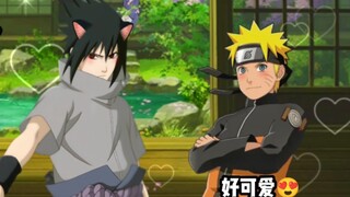 Sasuke: Naruto mengeong meong meong