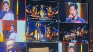 Xiao Zhan's "Walk Away with Style" is directed by all cameras live, with multiple screens and multip