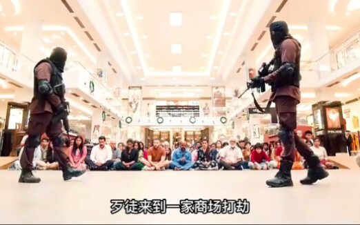 The strongest rescue in history, disguised as a robber to eliminate the robber!