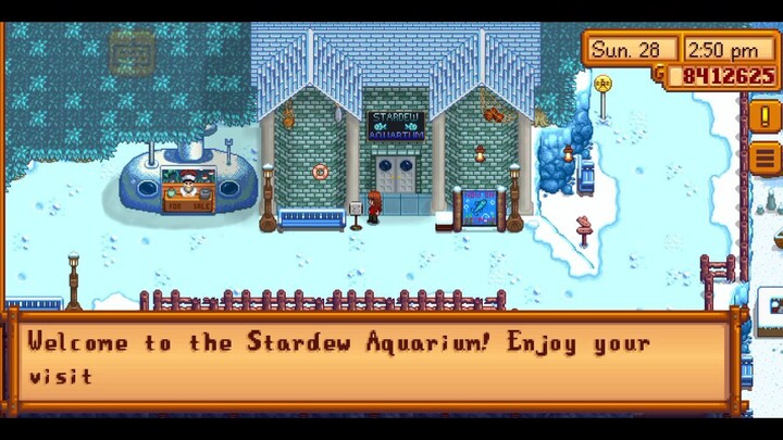 083020 Stardew Valley - Aquarium Mod