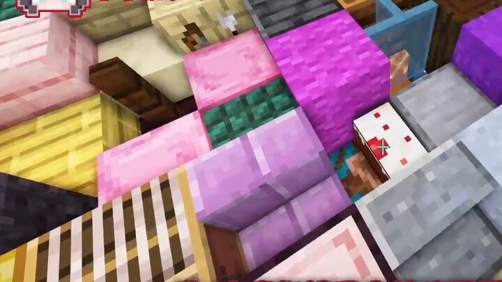 Various blocks will be generated under our feet! We will create the world