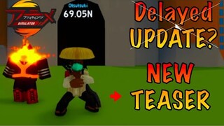 New *TEASER* Delayed Update in Anime Fighting Simulator Roblox