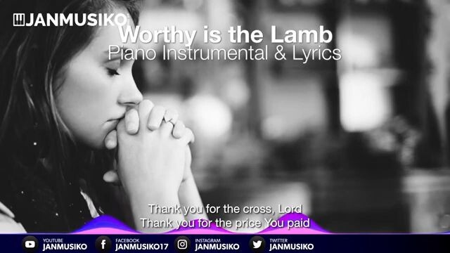 Worthy is the lamb minus one