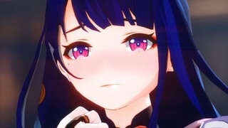 【原神】长发雷神，只给你们看两眼。