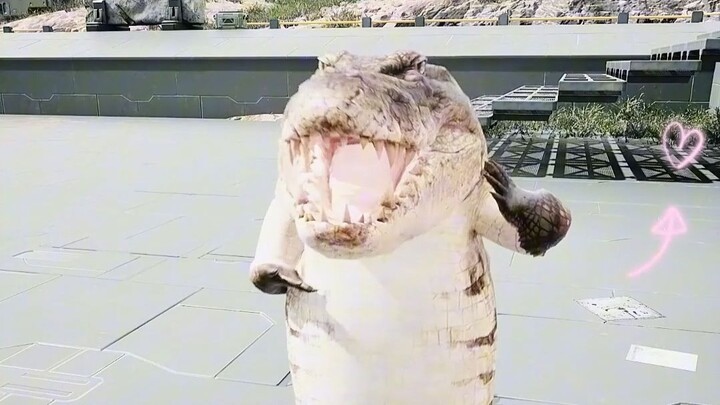 في الحقيقة، التمساح النيلي ممكن أيضًا!