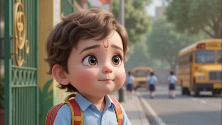baby in school