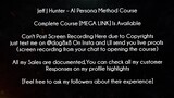 Jeff J Hunter  AI Persona Method Course download