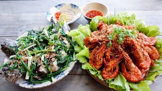 Tôm Rang Me Cho Ngày Làm Sàn Nước Ở Chòi | MTQH