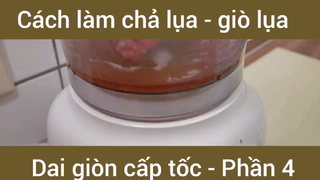 Cách làm chả lụa - giò lụa dai giòn cấp tốc #4