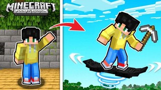 LUMILIPAD na "HOVERBOARD" sa Minecraft PE