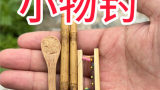 出门只带一根杆，走到哪里都能小物钓