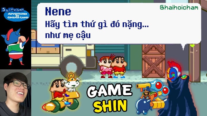 Tôi Và Shin Đã Đánh Bại Ma Vương Áo Tắm Như Thế Nào? | Game Shin-chan Adventures in Cinemaland