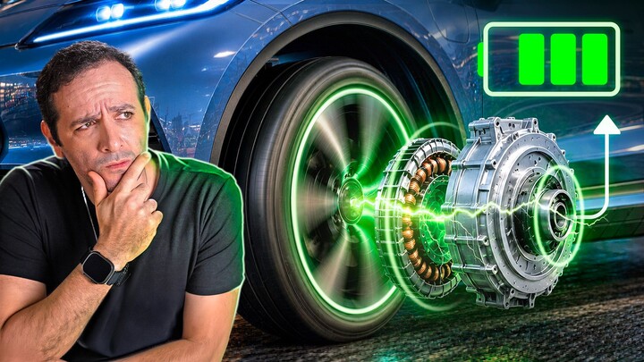 Por que CARROS não têm GERADOR na RODA? Veja na prática!