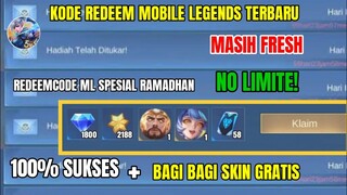 BURUAN KLAIM! KODE REDEEM ML TERBARU KODE REDEEM MOBILE LEGENDS HARI INI UPDATE MARET 2024