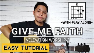 Give Me Faith - Elevation Worship(Guitar Tutorial) | Fellow Sheep Ricky