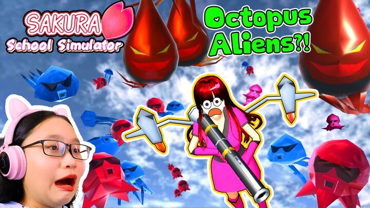 Sakura School Simulator - Alien Octopus?!!