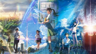 "In just 80 seconds, Makoto Shinkai's unforgettable lines and scenes!"